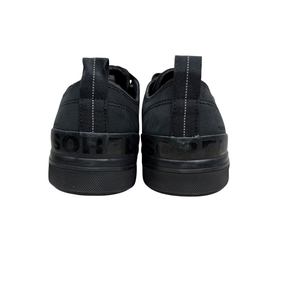 SOREL Men Metro II Sneakers Waterproof Lace Up Low Top Black Sea Salt Size 8.5 - Picture 2 of 13